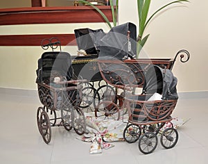 Antique Baby Carriages photo
