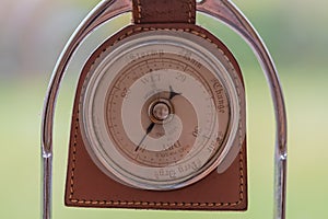 Antique barometer