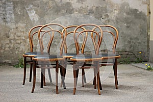 Antique Bentwood Viennese chair