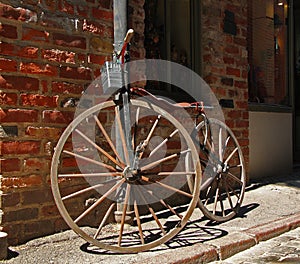 Antique bicycle
