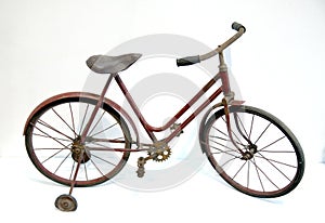 Antique bicycle.