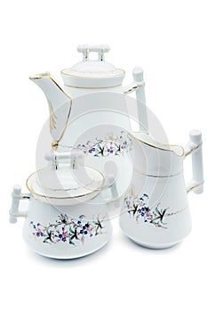 Antique Biedermeier Porcelain set