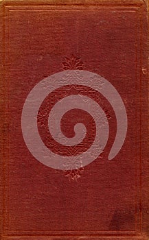 Antique book cover
