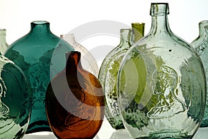 Antique bottles