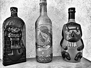 Antique bottles