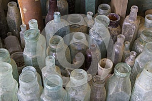 Antique bottles photo