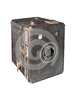 Antique box camera