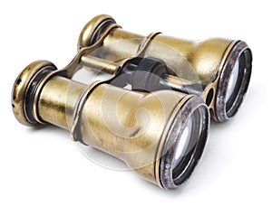 Antique Brass Binoculars