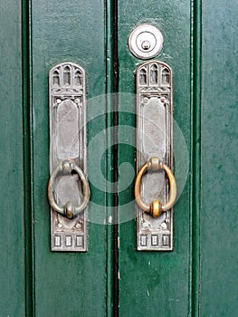 Antique Brass Door Knockers and Handles