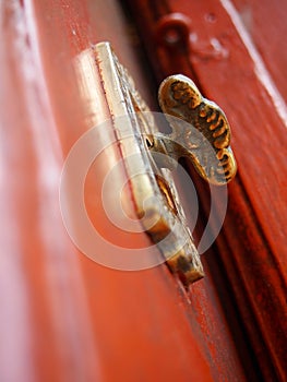 Antique Brass Doorknob