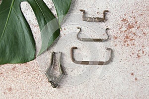 Antique brass drawer pull knobs