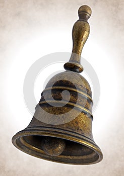 Antique bronze bell