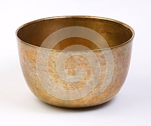 Antique bronze bowl