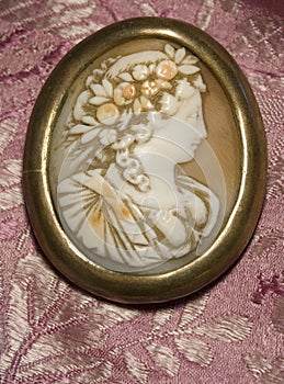 Antique cameo