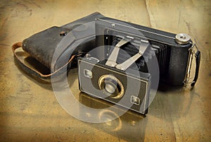 Antique camera.