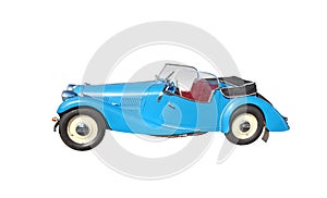 Antique Car with Clipping Path