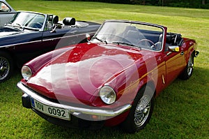 Antique car Triumph Spitfire 1500