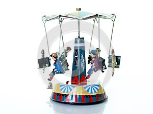 Antique carousel photo