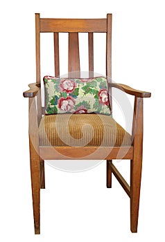 Antique Chair with Cushion