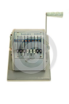 Antique Check Writer