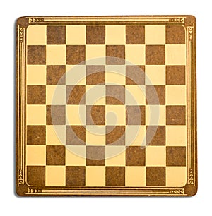 Antiguo tablero de ajedrez 