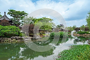 Antique Chinese garden architecture