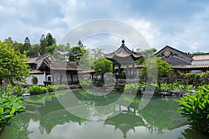 Antique Chinese garden architecture