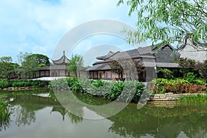 Antique Chinese garden architecture