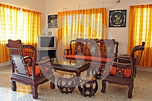 Antique Chinese Rosewood Furniture photo