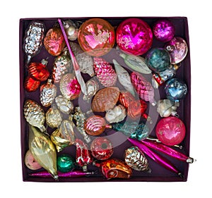 Antique christmass decorations