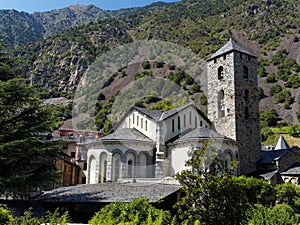 The antique Church in Andorra