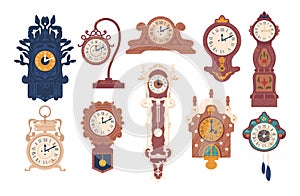 Antique Clocks, Intricate Timepieces From Bygone Eras, Blend Craftsmanship And History. Mechanical Precision