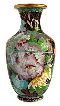 Antique Cloisonne vase