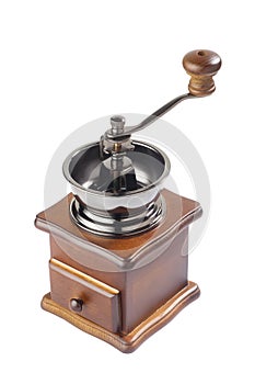 antique coffee grinder