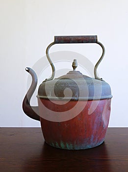 Antique Copper Kettle