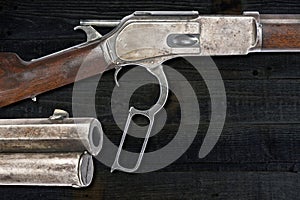 Antique Cowboy Rifle