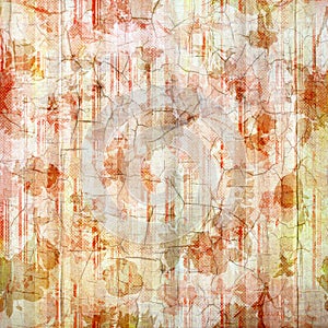 Antique Cracked Linen Background