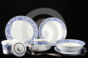 Antique crockery set , set of tableware