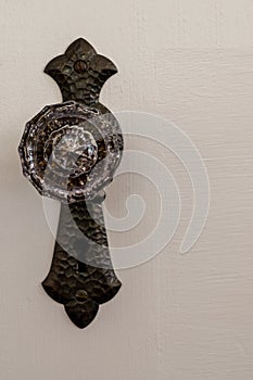 Antique Crystal Glass Door Knob