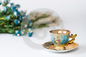 Antique cup and saucer