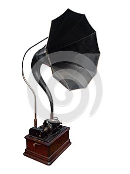 Antique Cylinder Gramophone