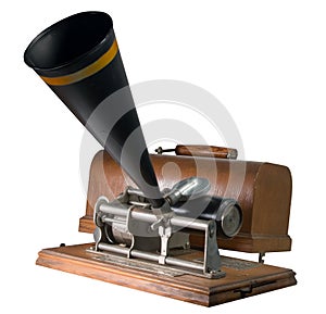 Antique Cylinder Phonograph