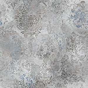 antique damask-patterned backdrop - Seamless , pattern , background , tile