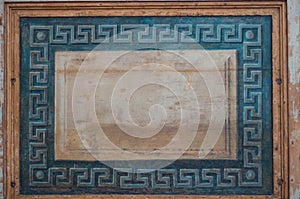 Antique decorations at the synagogue