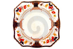 Antique dinner plate