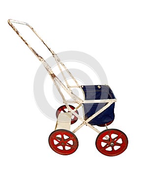 Antique Doll's Pushchair