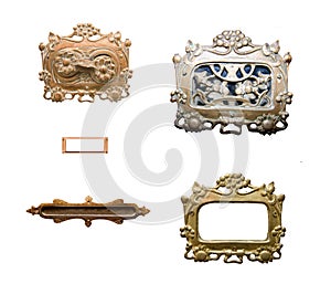 Antique door decorations