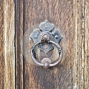 Antiguo puerta la manija 