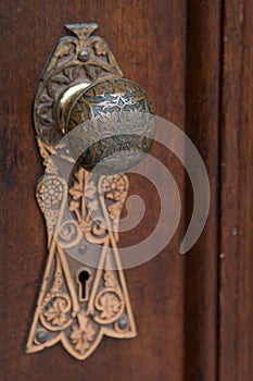 Antique door knob