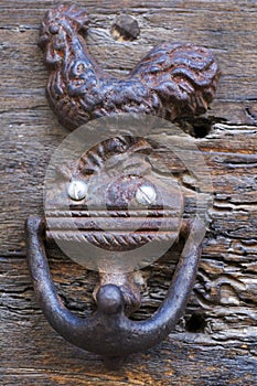 Antique doorknocker